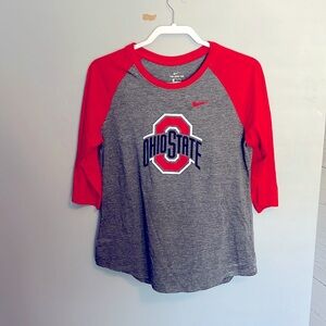 Women’s Ohio State Nike 3/4 sleeve
